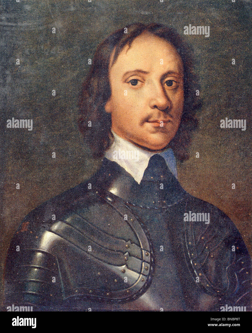 Portrait of Oliver Cromwell Stock Photo Alamy
