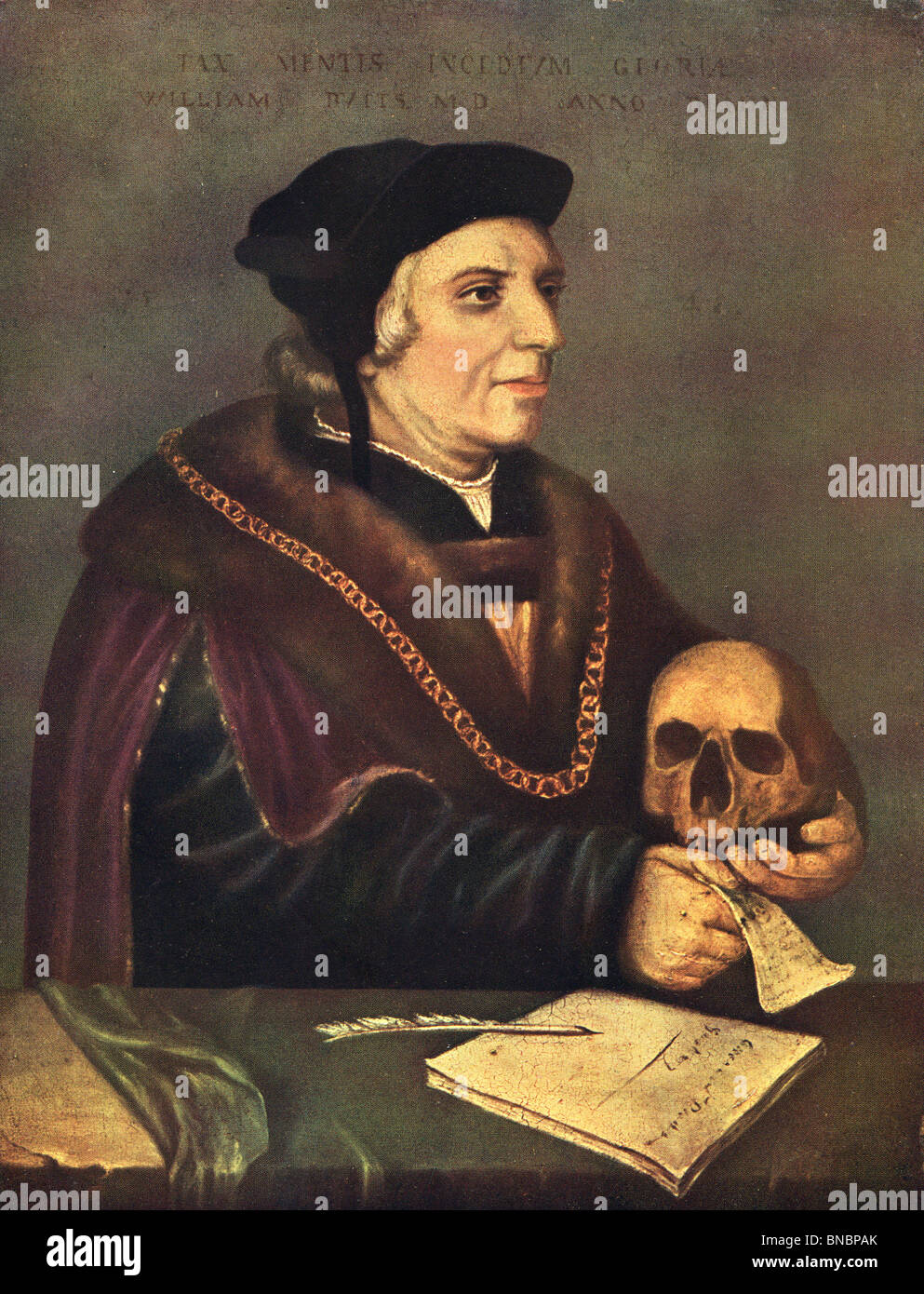 Sir William Butts, 1543 Stock Photo Alamy