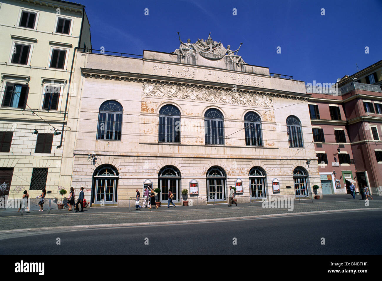 Italy, Rome, Teatro Argentina Opera Theatre Stock Photo