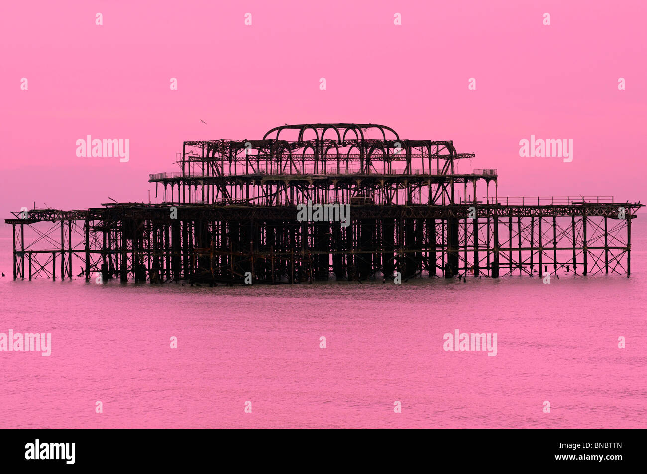 West pier, Brighton, East Sussex, UK Stock Photo