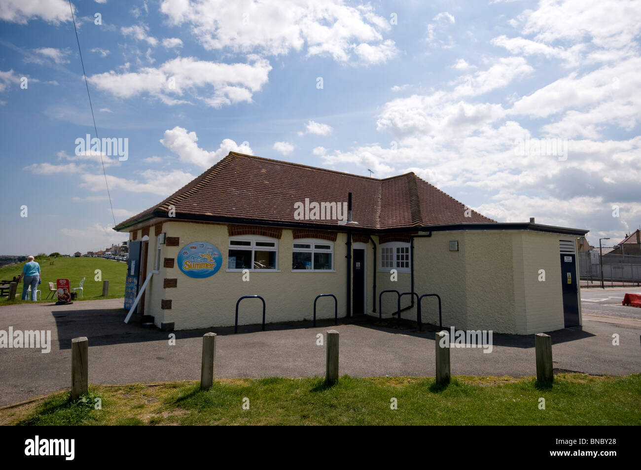 toilet at the top of tankerton slopes whitstable kent england UK Stock Photo Alamy