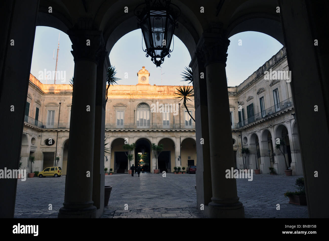 Palazzo Lecce Puglia Italy Stock Photo