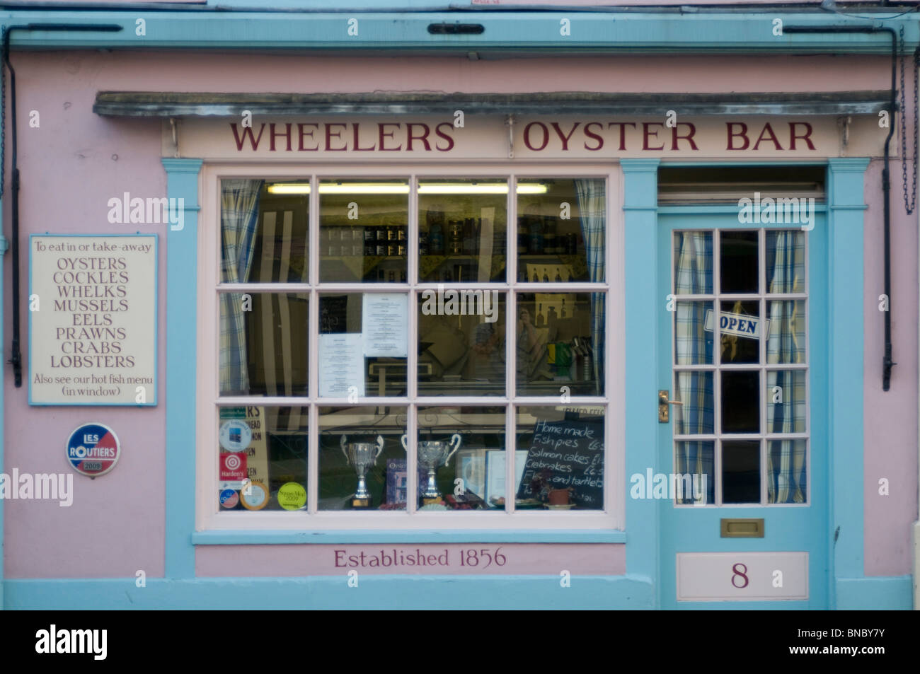 wheelers restaurant shops in high street whitstable Kent england UK
