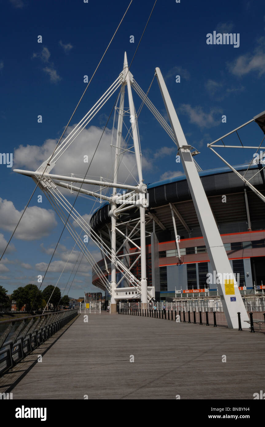 Millenium Stadium, Cardiff, Wales, UK, Europe Stock Photo