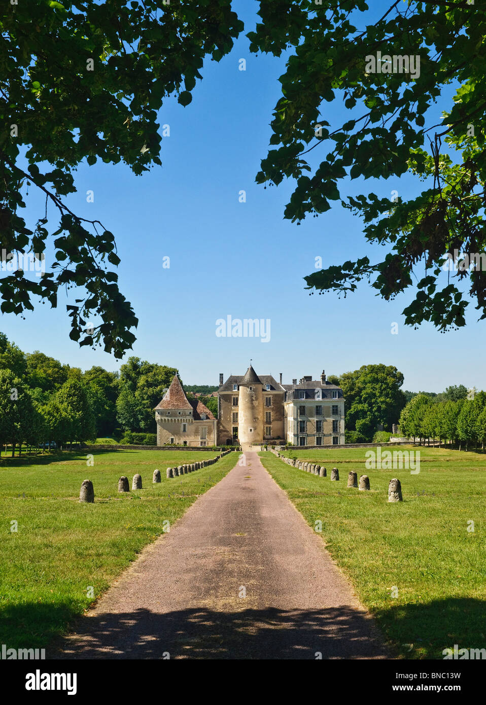 Chateau Boussay, IndreetLoire, France Stock Photo Alamy