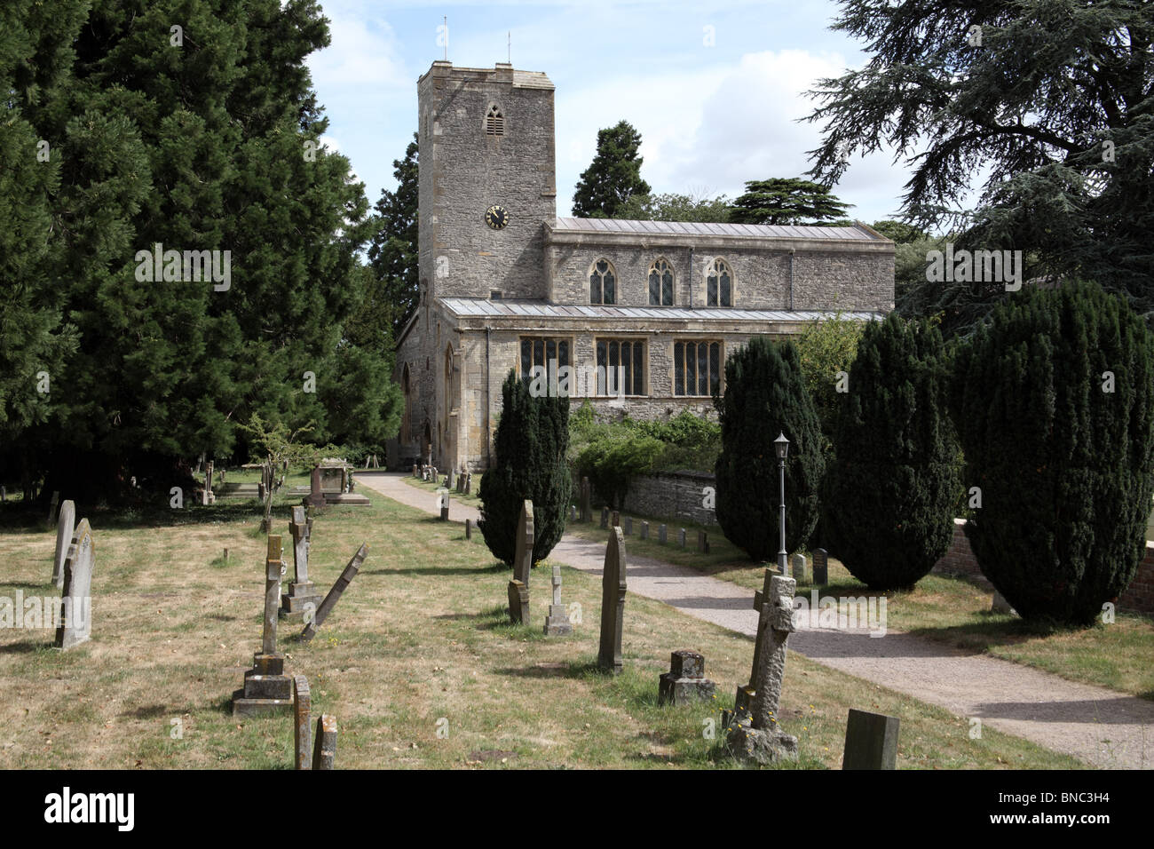 Priory Church of St Mary, Deerhurst, Gloucestershire Stock Photo Alamy