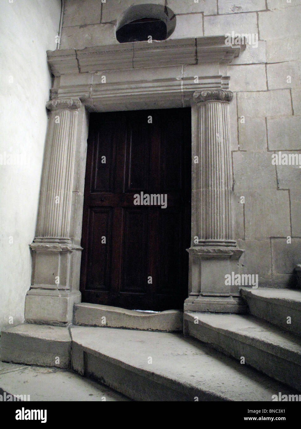 renaissance doorway Stock Photo