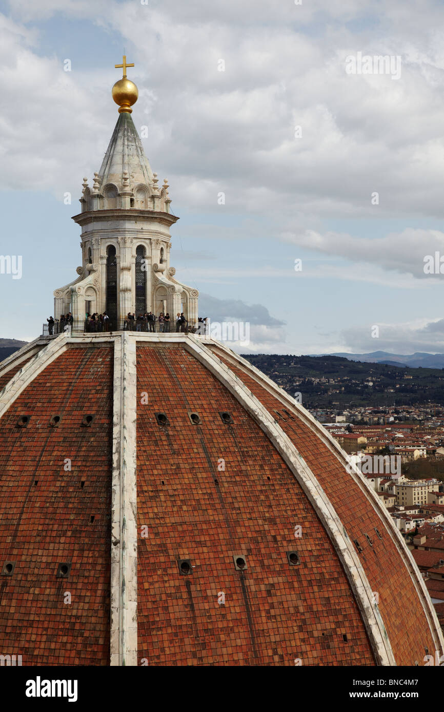 Detail of the famous dome at Basilica di Santa Maria del Fiore in ...