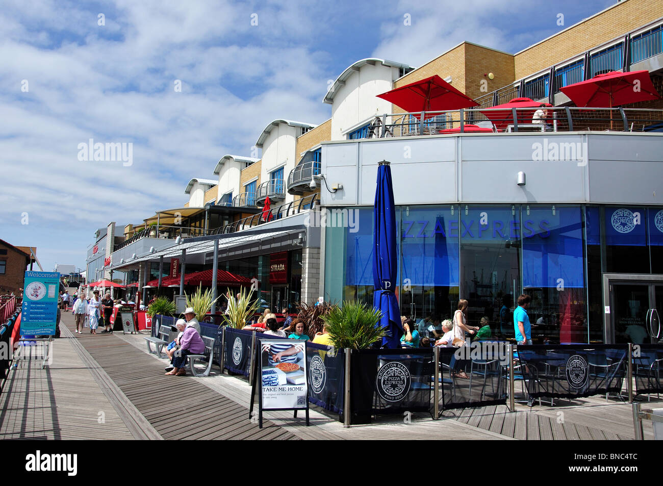 Waterfront restaurants, Brighton Marina Village, Brighton Marina