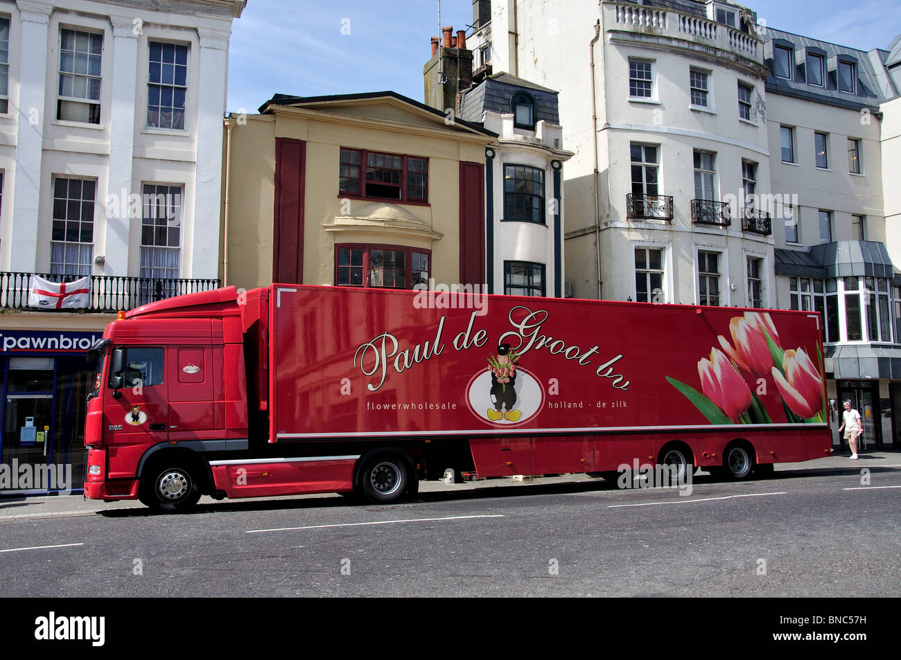 Large daf delivery truck brighton hires stock photography and images Alamy