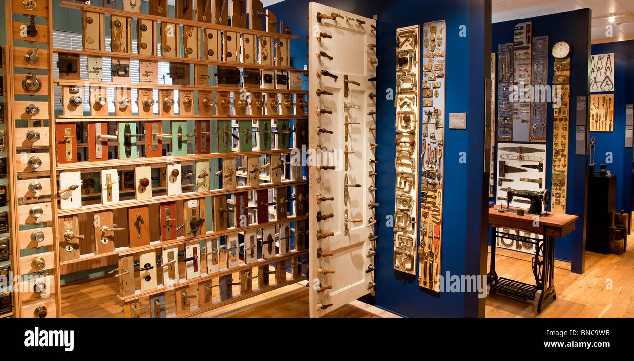 The Sverrir Hermannsson Museum of small things, Akureyri, Iceland Stock Photo