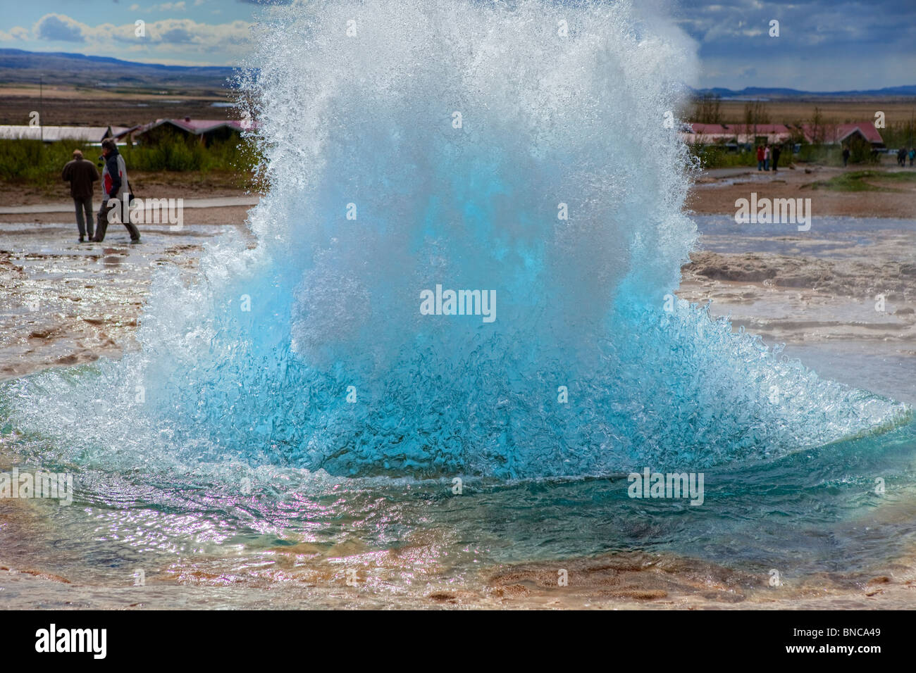Iceland strokkur geyser eruption hi-res stock photography and images ...