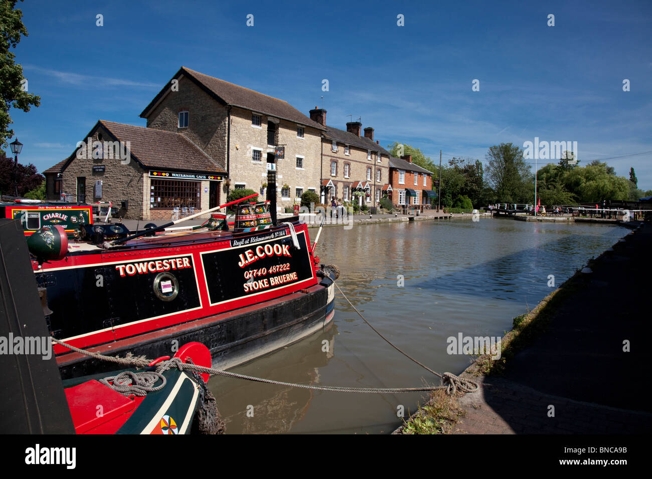 Stoke Bruerne Northamptonshire Stock Photo Alamy
