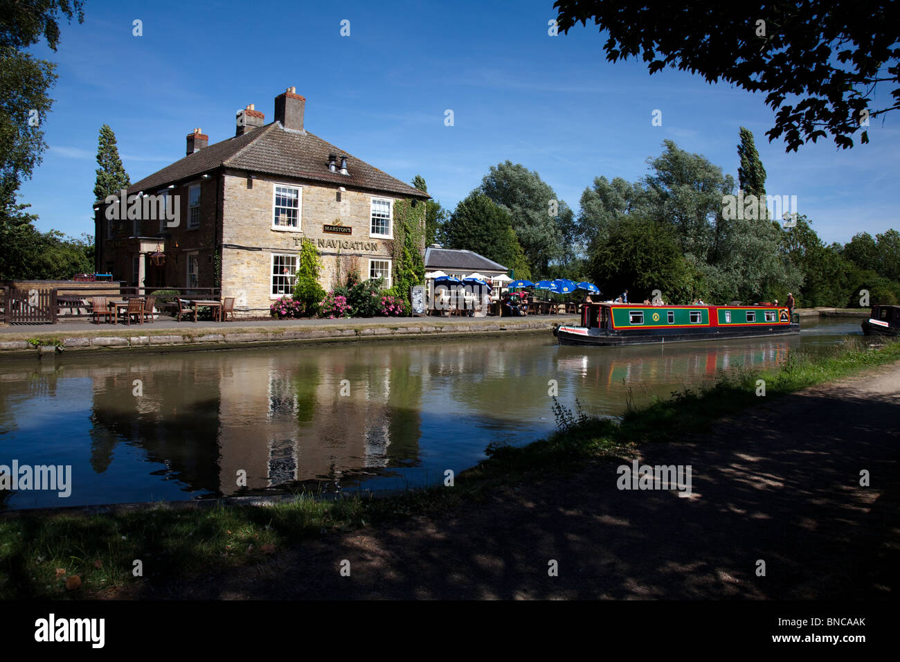Stoke Bruerne Northamptonshire Stock Photo Alamy