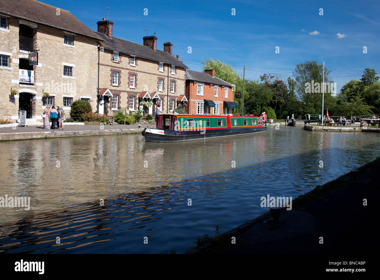 Stoke Bruerne Northamptonshire Stock Photo Alamy