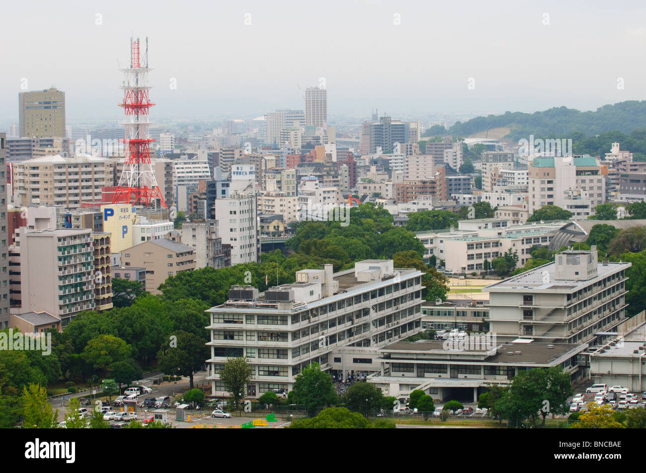 Kumamoto city, Kumamoto Prefecture, Kyushu Region, Kyushu Island, Japan Stock Photo