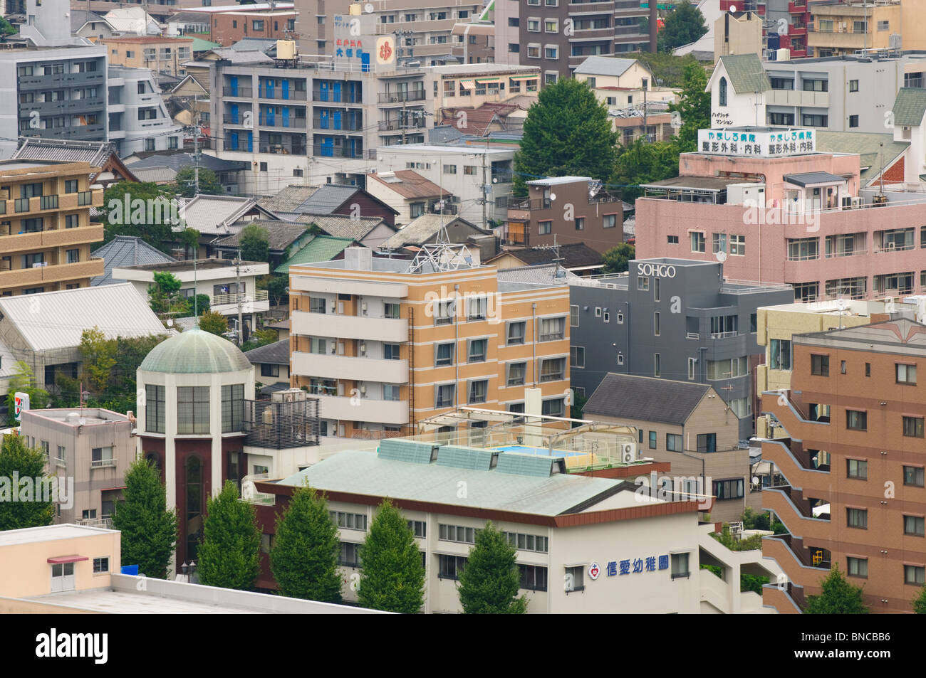 Kumamoto city, Kumamoto Prefecture, Kyushu Region, Kyushu Island, Japan Stock Photo