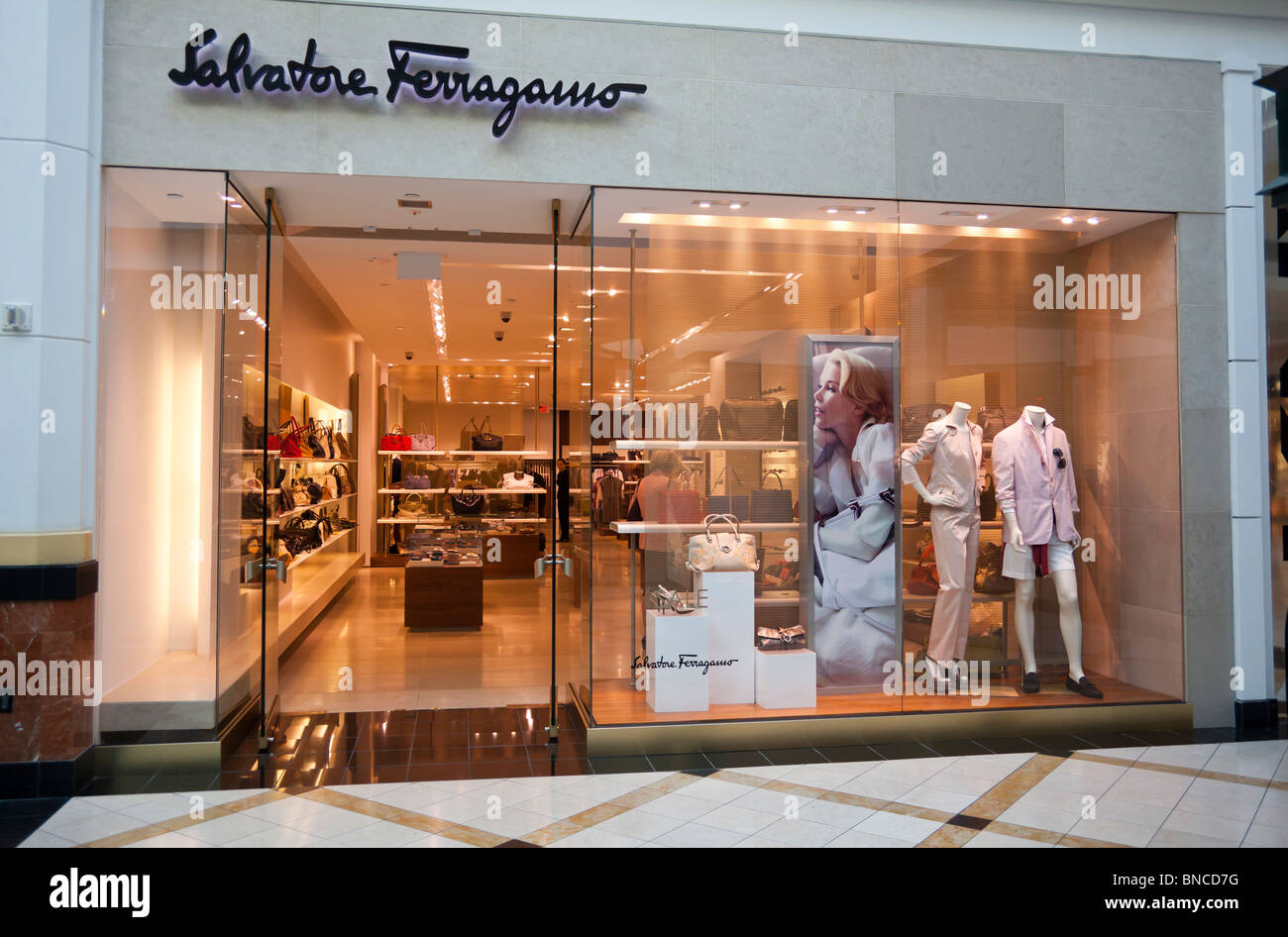 Salvator Ferragamo, King of Prussia Mall, near Philadelphia, PA, USA Stock  Photo - Alamy