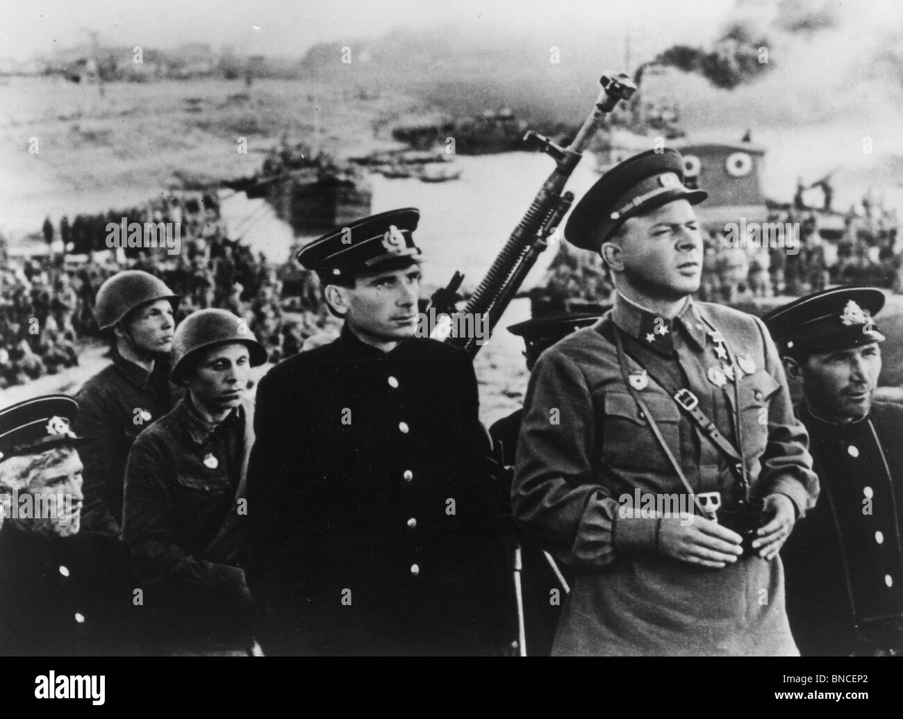 STALINGRAD  1943 Russian Central Newsreel Studio film Stock Photo