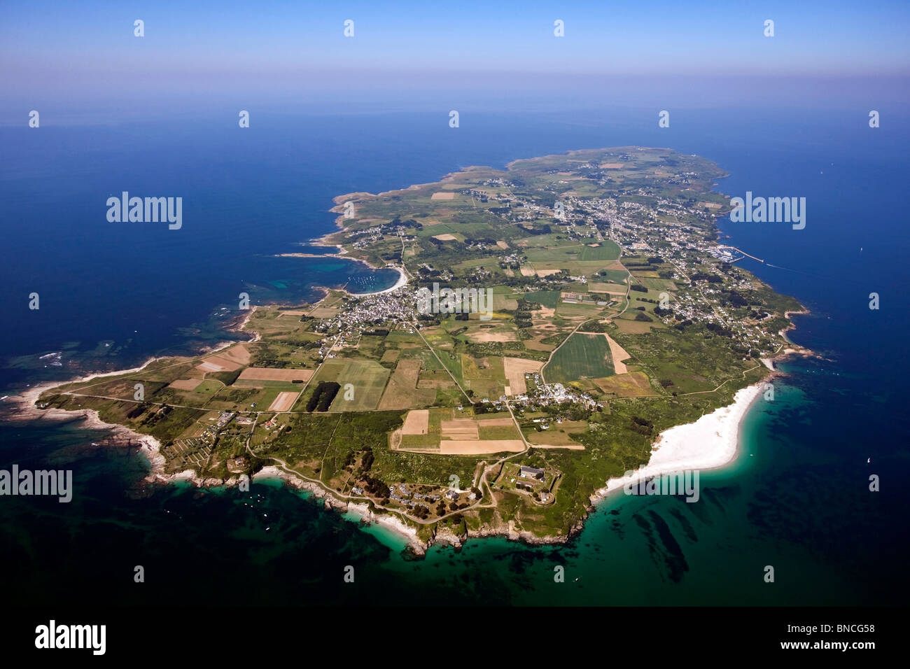 Ile de Groix island Stock Photo