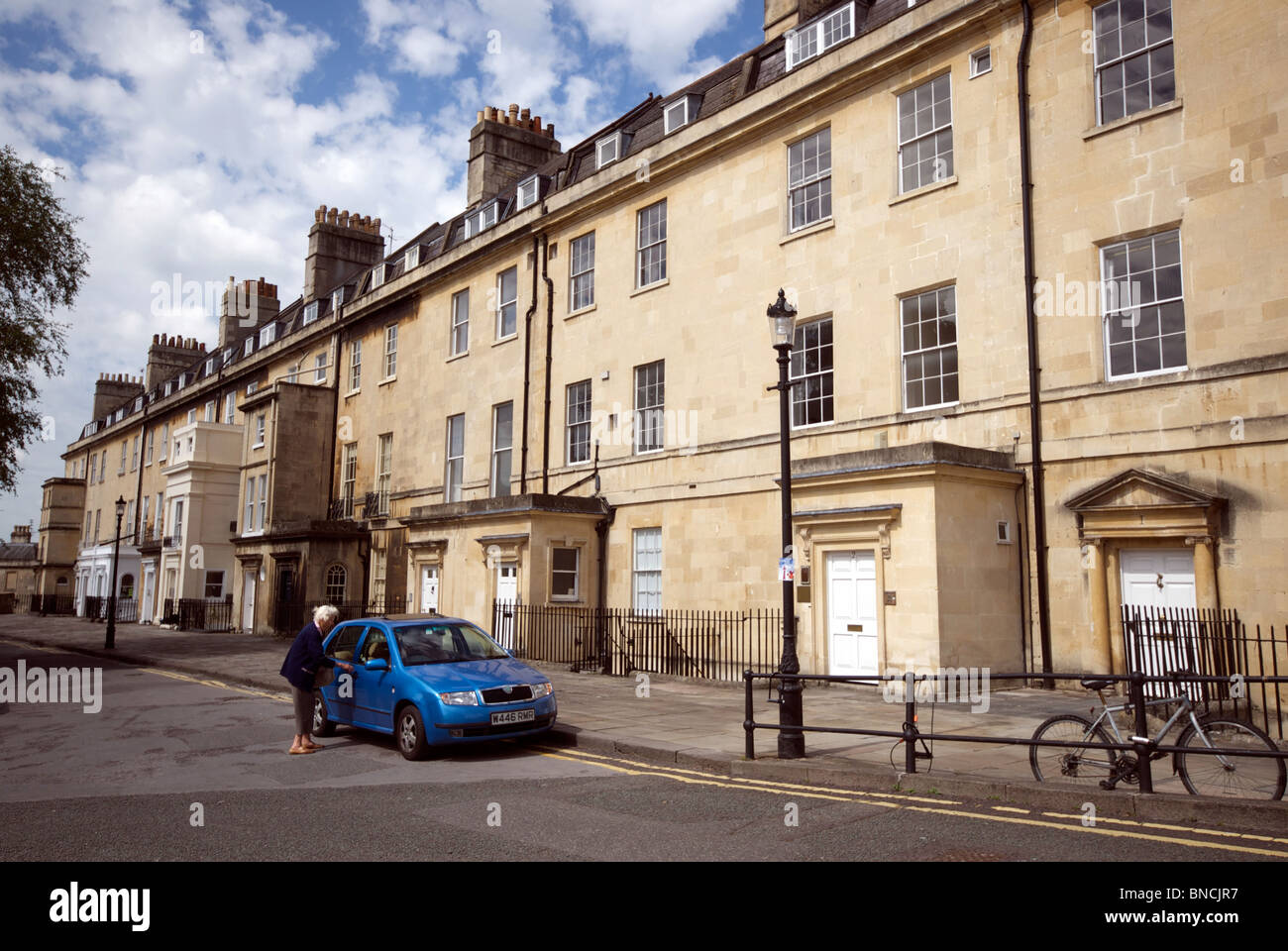 Bath North East Somerset UK Streets Stock Photo - Alamy