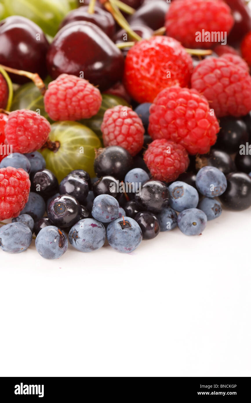 different kinds of berries Stock Photo - Alamy