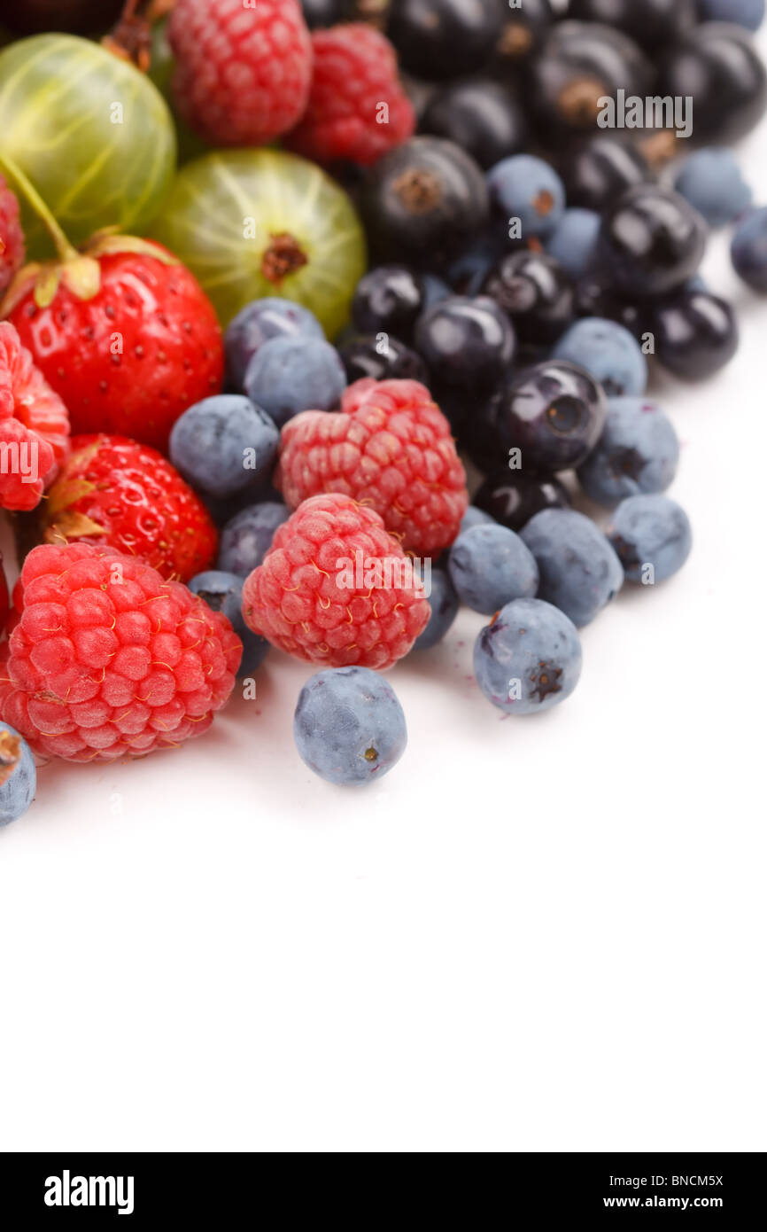 different kinds of berries Stock Photo - Alamy