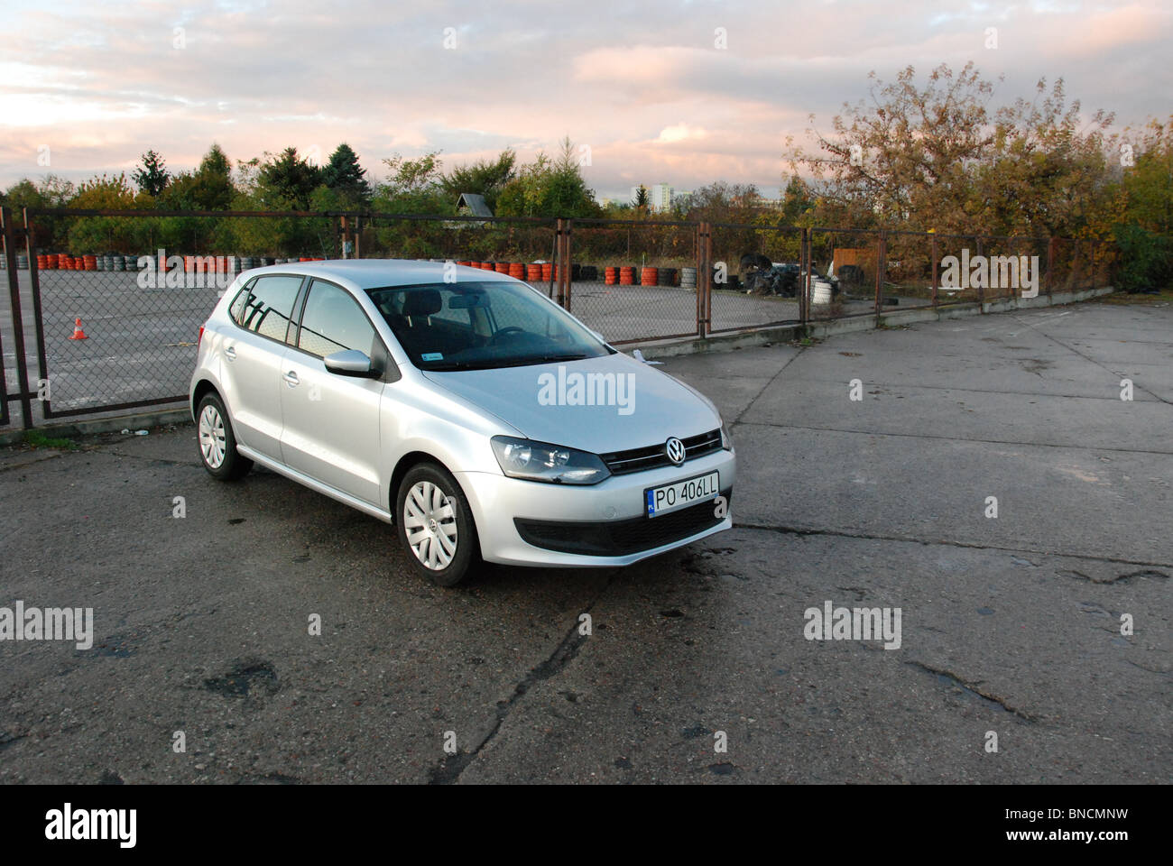 Vw polo silver hatchback hi-res stock photography and images - Alamy