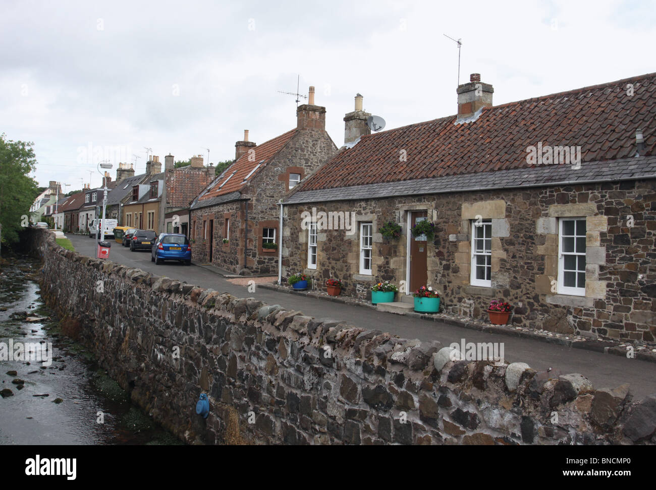 Auchtermuchty Scotland July 2010 Stock Photo Alamy
