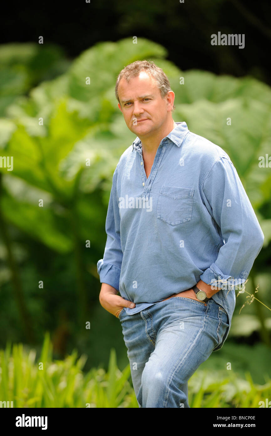 Actor Hugh Bonneville photographed on the South Downs in West Sussex Stock Photo: 30398830 - Alamy