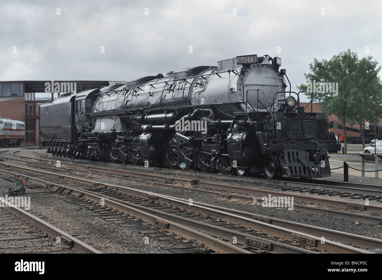 Union Pacific Big Boy 4012, Steamtown National Historic Site, PA 100710 35554 Stock Photo