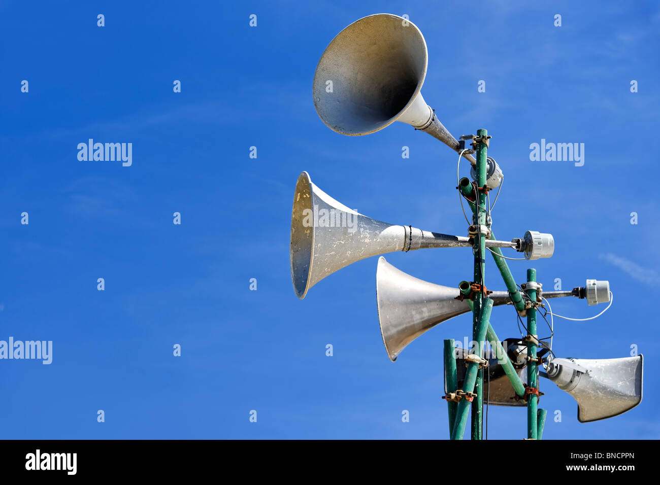 Public Address System Stock Photo