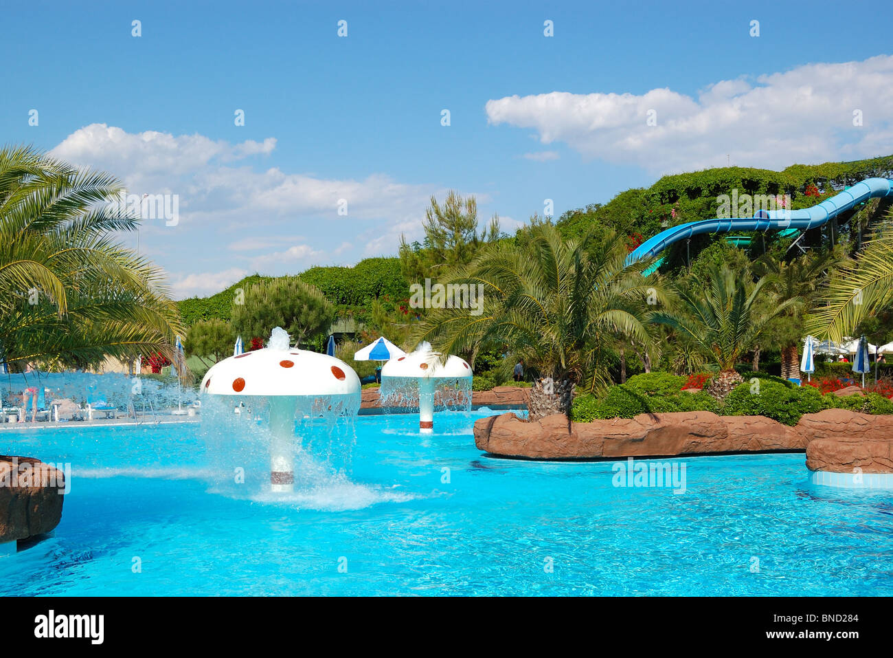 Waterpark at the luxury hotel, Antalya, Turkey Stock Photo 30405316 Alamy