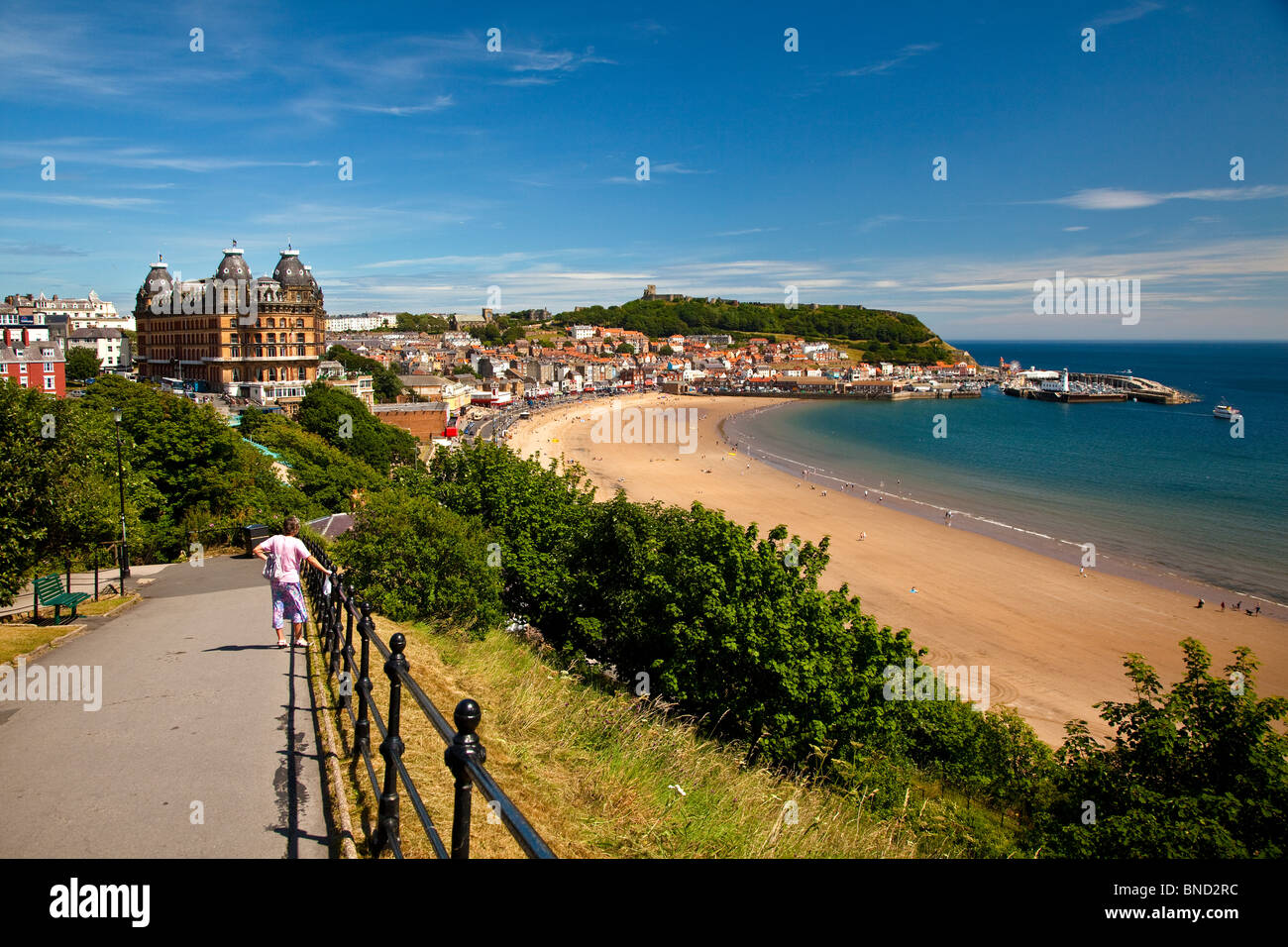 Scarborough South Bay, North Yorkshire Stock Photo