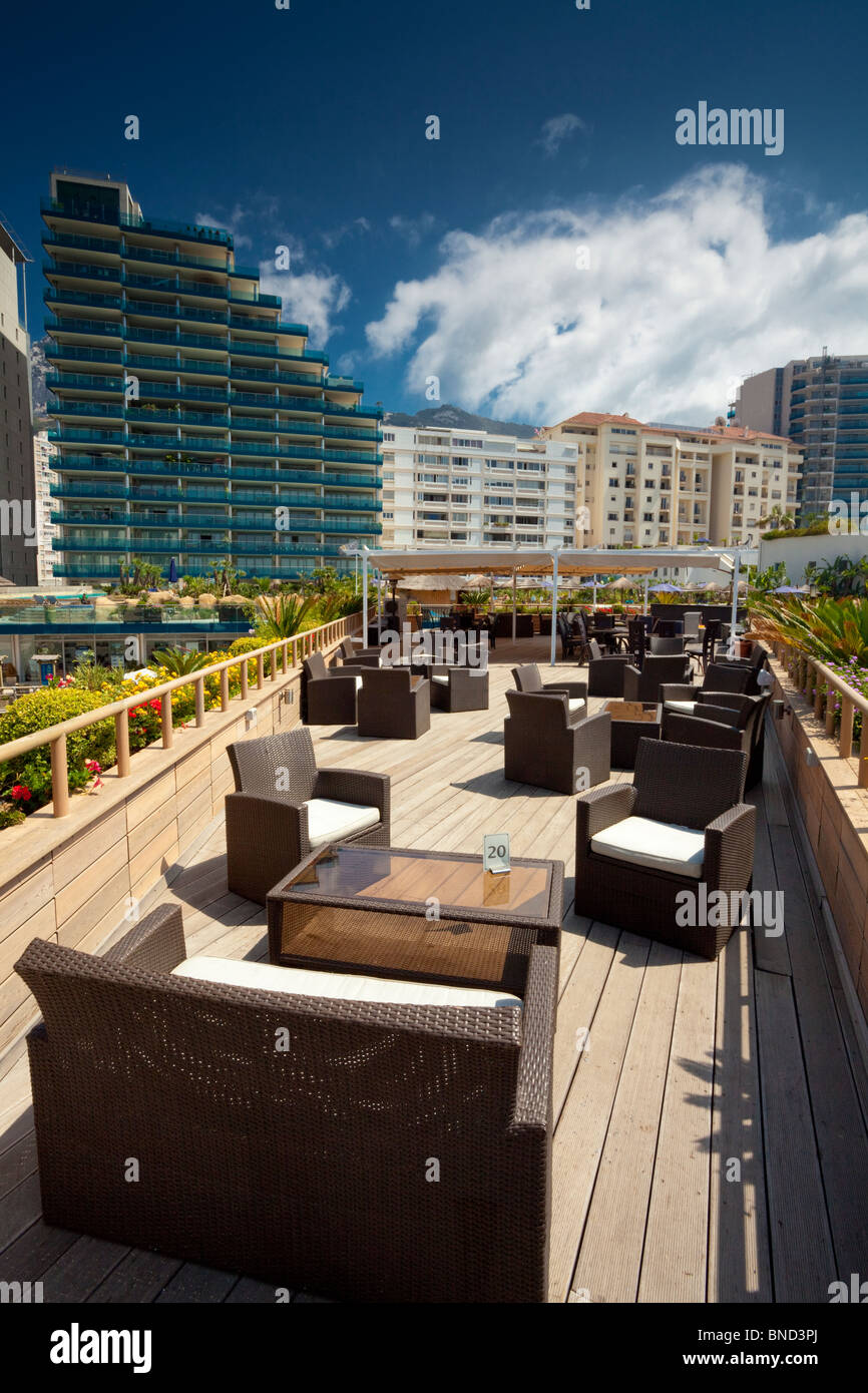 Ocean Village scene Stock Photo - Alamy