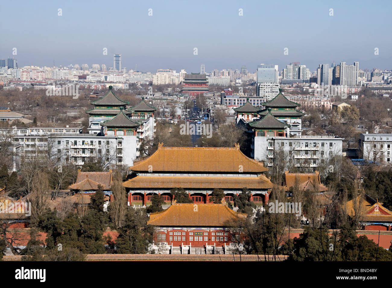 Ancient And Modern Beijing China Panoramic View Stock Photo Alamy Ancient And Modern Beijing China Panoramic View Stock Photo Alamy
