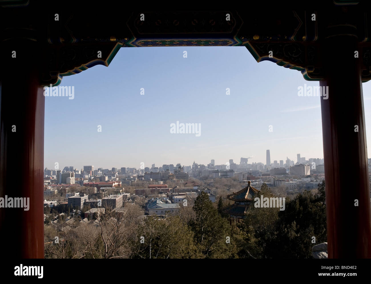 Ancient And Modern Beijing China Panoramic View Stock Photo Alamy Ancient And Modern Beijing China Panoramic View Stock Photo Alamy