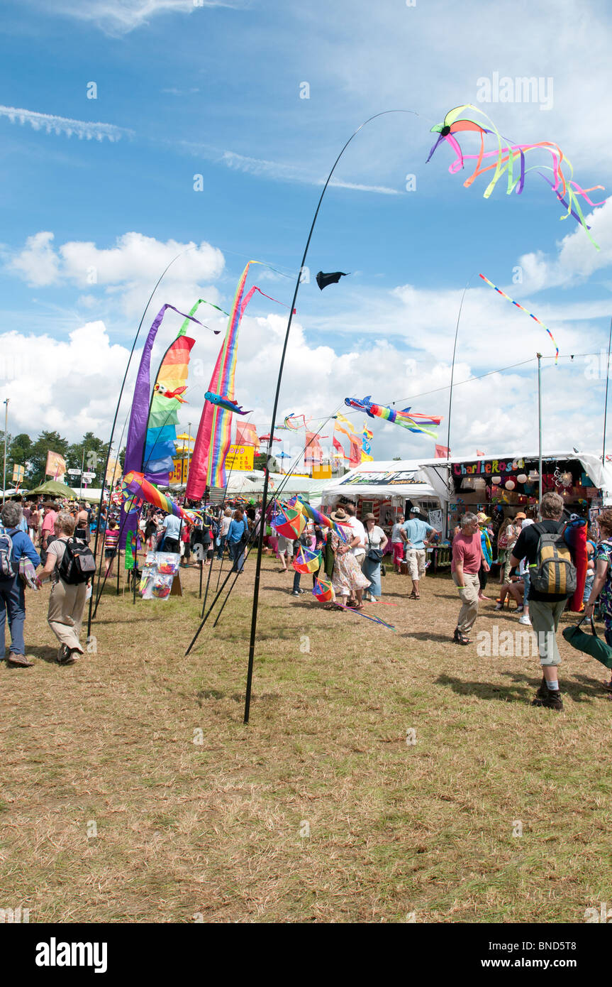 Flags for sale at WOMAD music festival Stock Photo Alamy