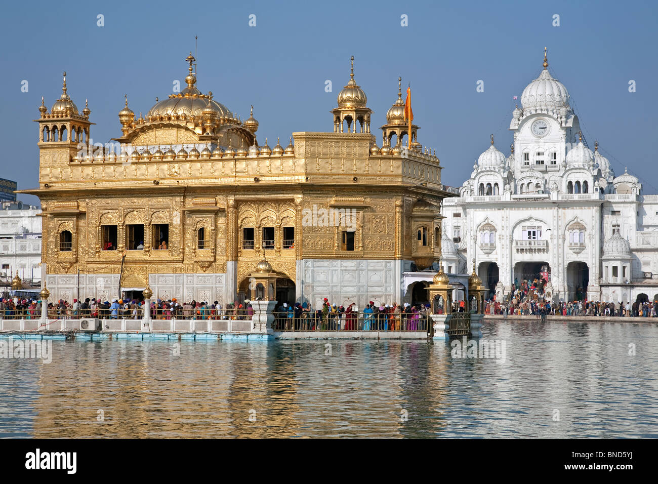 The Golden Temple. Amritsar. Punjab. India Stock Photo