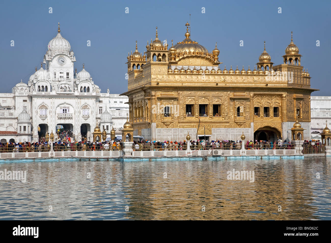 The Golden Temple. Amritsar. Punjab. India Stock Photo