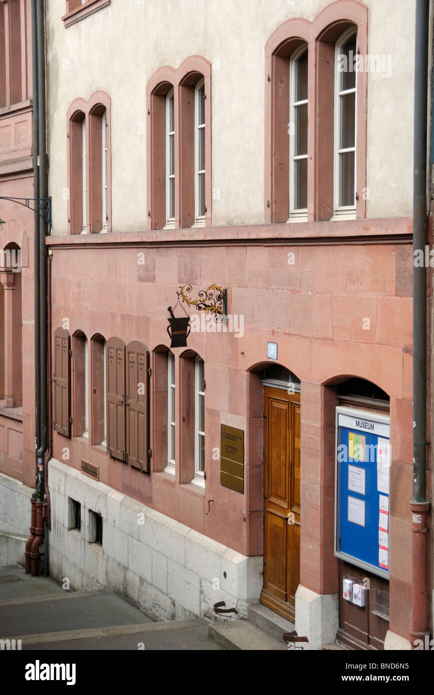 Pharmazie-Historisches Museum (Museum of Pharmacy), Basel, Switzerland Stock Photo