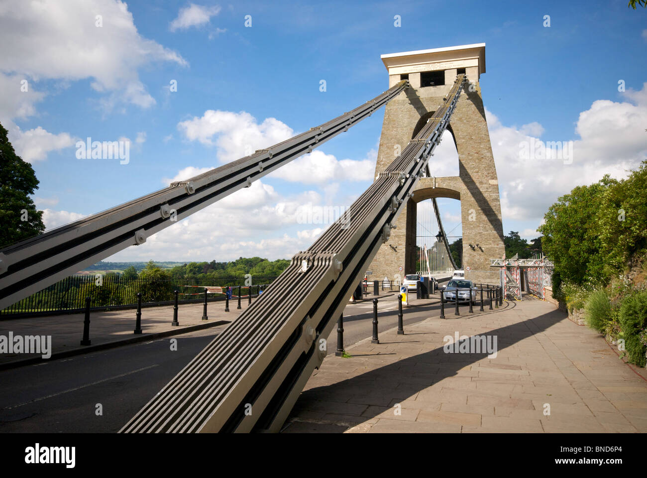 Clifton Suspension Bridge Bristol UK Toll Point Stock Photo Alamy