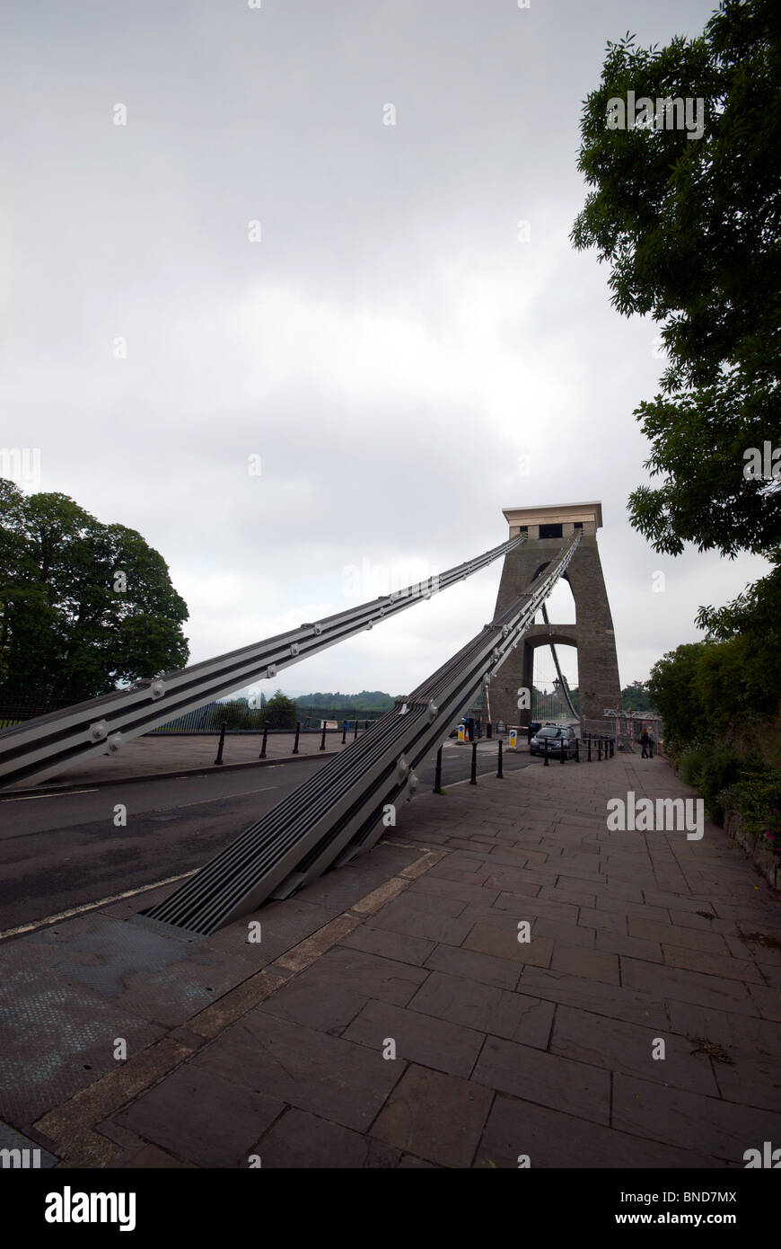 Clifton Suspension Bridge Bristol UK Toll Point Stock Photo - Alamy