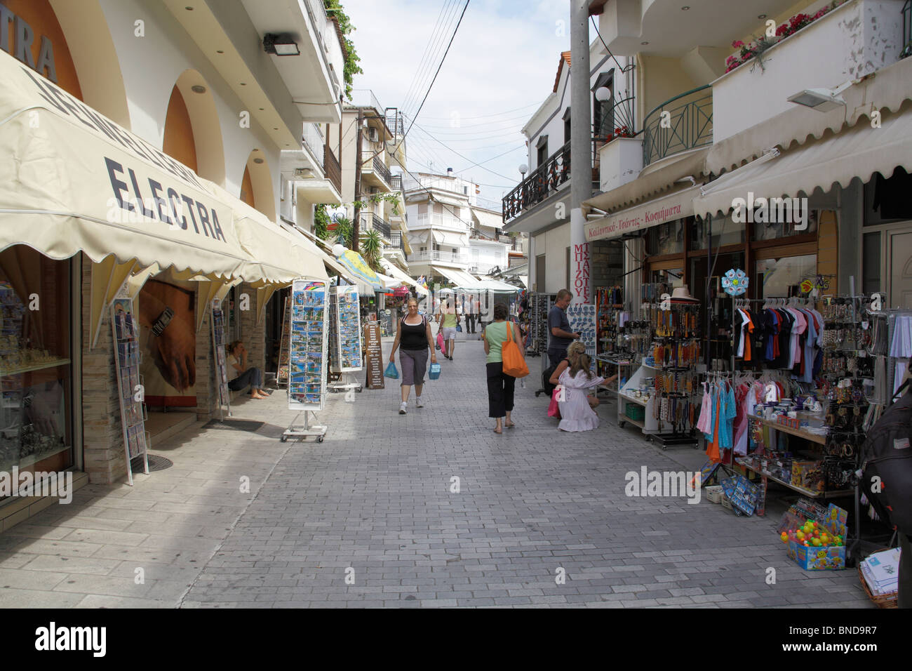 Thassos town greece hi-res stock photography and images - Alamy