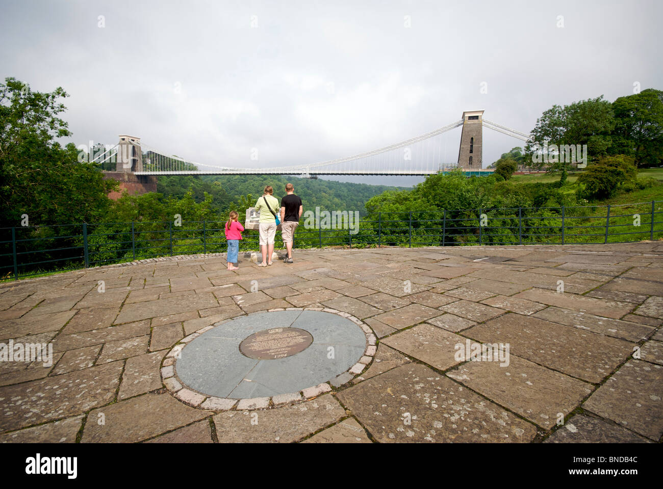 Clifton Suspension Bridge Bristol UK Viewing Point Stock Photo - Alamy