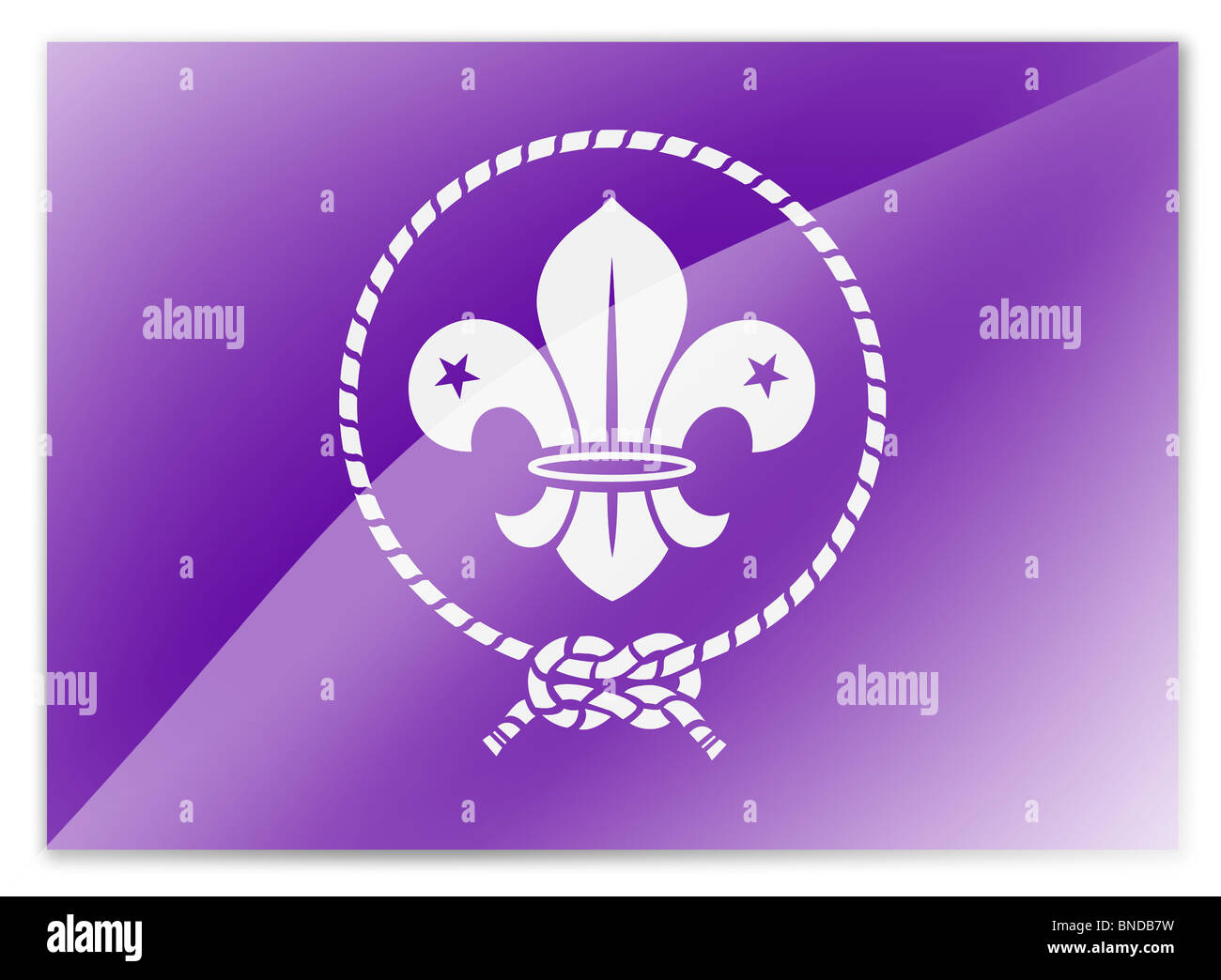 Scouts and guides flag Cut Out Stock Images & Pictures Alamy