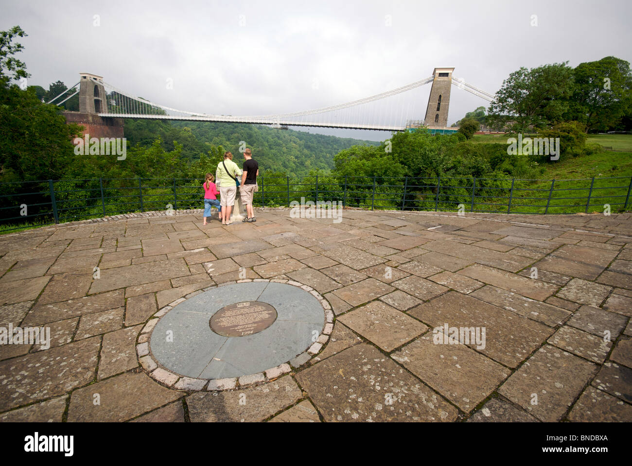 Clifton Suspension Bridge Bristol UK Viewing Point Stock Photo - Alamy