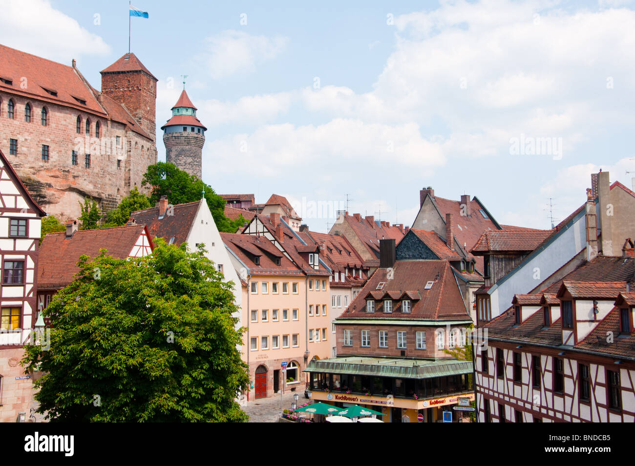 Nuremberg's historic center, Bavaria, Germany Stock Photo - Alamy