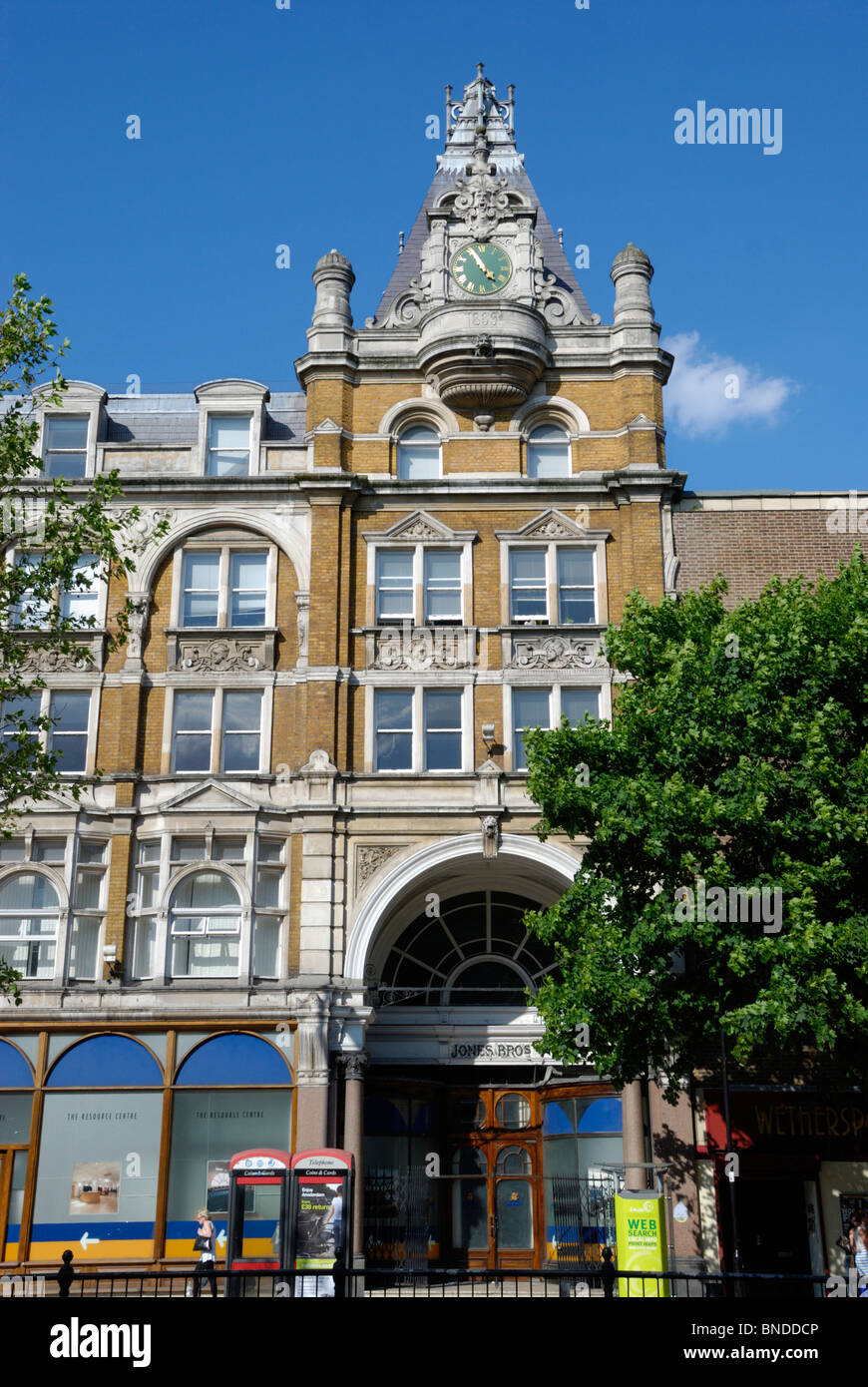 The former Jones Bros department store on Holloway Road, London