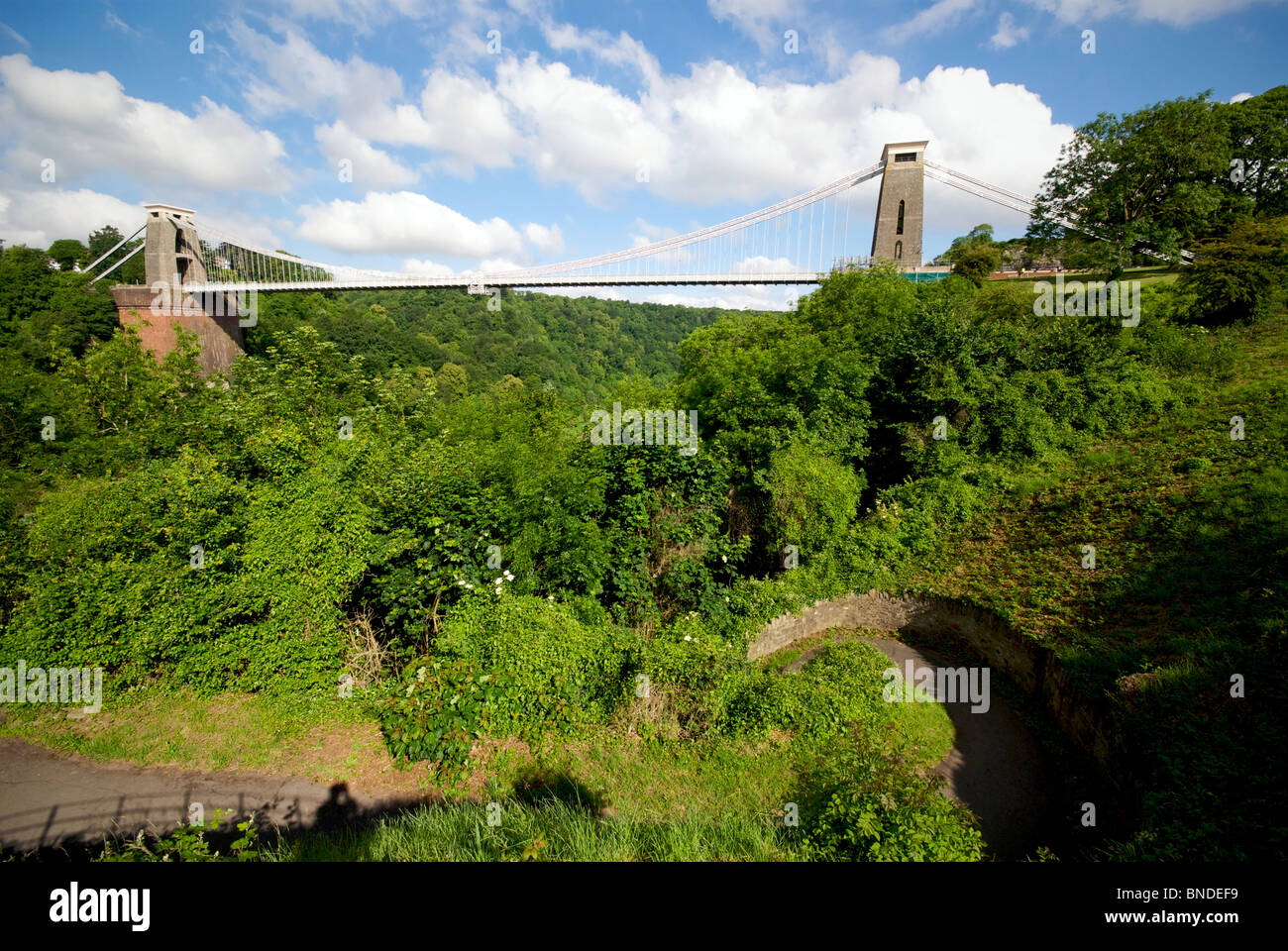 Clifton Suspension Bridge Bristol UK Viewing Point Stock Photo - Alamy